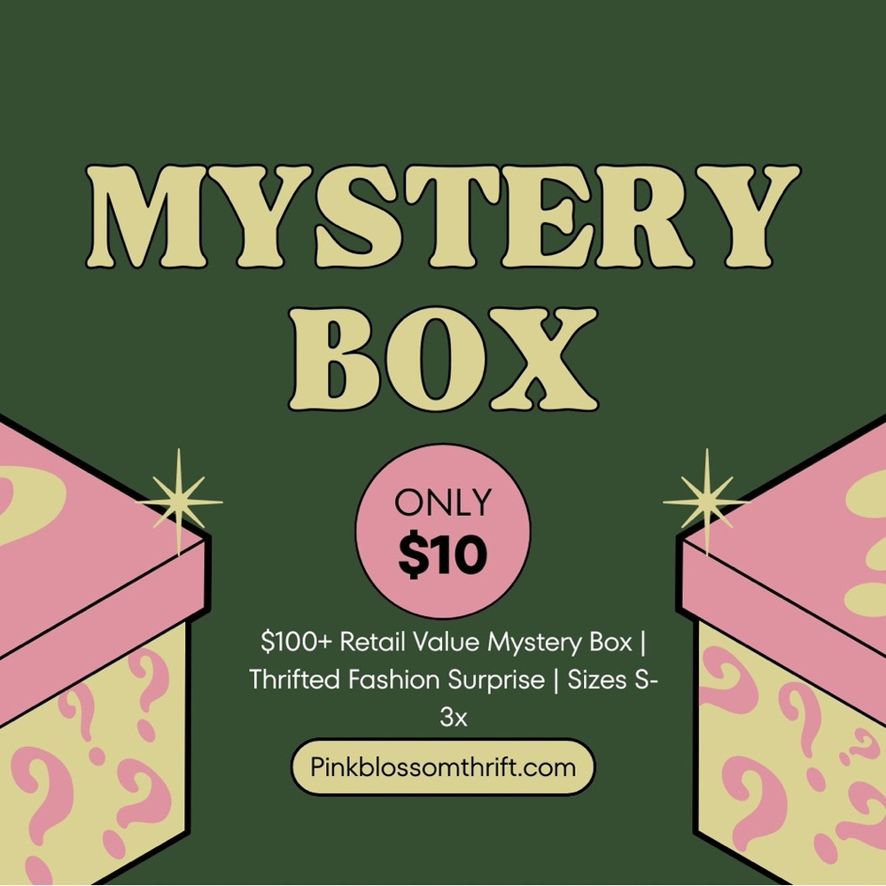 🎉 Pink Blossom Mystery Box – Fully Stocked + FREE Bonus Items! 🎁